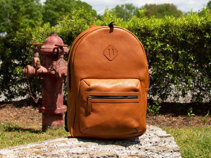 ITALIAN LEATHER BACKPACK CITY
